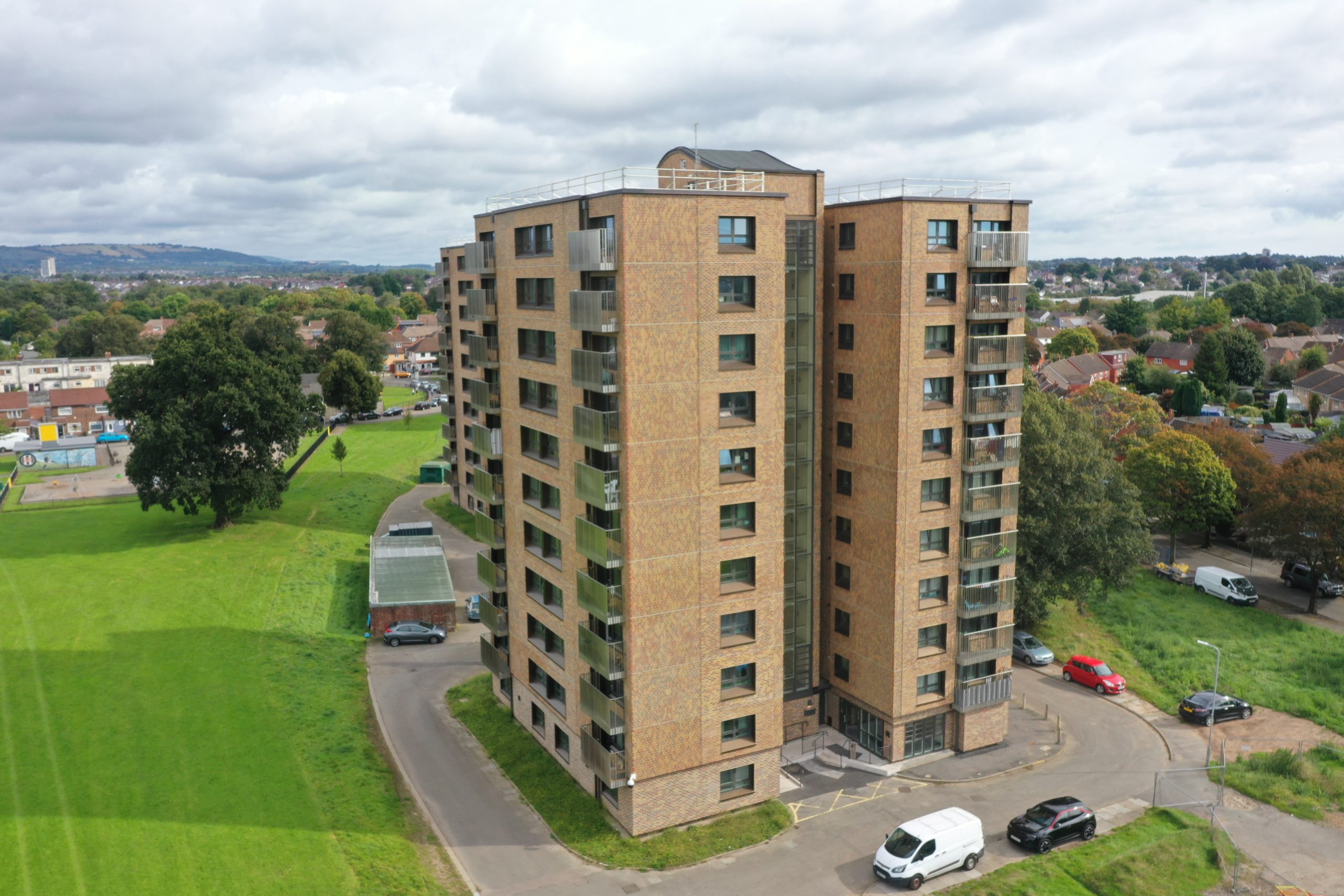 Lydstep Towers, Cardiff